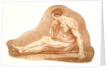 Study of a Male Nude, ca. 1743 by Anonymous