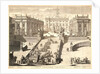 View of the Capitoline Hill (Le Fameux Capitole à Rome), ca. 1695-1706 by Domenico de Rossi