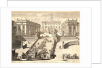 View of the Capitoline Hill (Le Fameux Capitole à Rome), ca. 1695-1706 by Domenico de Rossi