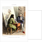 St. Pierre, mon ami, vous êtes capot!, 1838 by Paul Gavarni