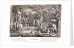 Birth (La Naissance), ca. 1718-1722 by Claude Gillot and Jean Audran