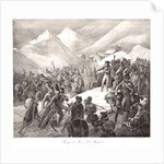 The St. Bernard Pass (Passage du Mont. St. Bernard), 1822 by Théodore Géricault