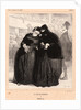 Le Jeu des Dominos, 19th century by Paul Gavarni