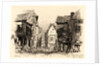 The Old Quarter of Vitre (Un Vieux quartier de Vitré), 1879 by Maxime Lalanne