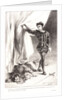 Hamlet: Vraiment ce conseiller.., 1834-1843 by Eugène Delacroix