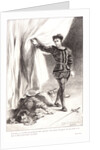 Hamlet: Vraiment ce conseiller.., 1834-1843 by Eugène Delacroix