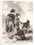 Hamlet: Ce crâne.., 1834-1843 by Eugène Delacroix