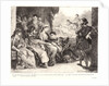 Hamlet: C'est une intrigue.., 1834- 1843 by Eugène Delacroix