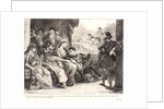 Hamlet: C'est une intrigue.., 1834- 1843 by Eugène Delacroix