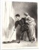 Hamlet: Qu'est ce donc?, 1834-1843 by Eugène Delacroix