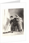 Hamlet: Qu'est ce donc?, 1834-1843 by Eugène Delacroix
