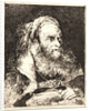 Old Man with an Open Book, 18th century by Giovanni Domenico Tiepolo