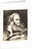 Old Man with an Open Book, 18th century by Giovanni Domenico Tiepolo