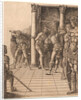 Flagellation with a Pavement, ca. 1465-1470 by Andrea Mantegna