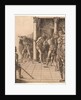 Flagellation with a Pavement, ca. 1465-1470 by Andrea Mantegna