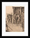 Flagellation with a Pavement, ca. 1465-1470 by Andrea Mantegna