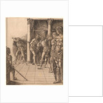 Flagellation with a Pavement, ca. 1465-1470 by Andrea Mantegna