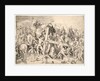 Christ Carrying the Cross, 15th century by Monogrammist W. H.