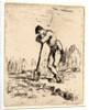Man Leaning on His Spade (L'Homme appuye sur sa Beche), ca. 1847-1848 by Jean-François Millet