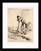 Man Leaning on His Spade (L'Homme appuye sur sa Beche), ca. 1847-1848 by Jean-François Millet