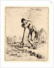 Man Leaning on His Spade (L'Homme appuye sur sa Beche), ca. 1847-1848 by Jean-François Millet