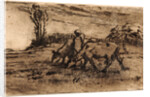 Two Cows (Les Deux Vaches), ca. 1847-1848 by Jean-François Millet