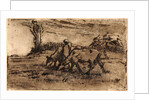 Two Cows (Les Deux Vaches), ca. 1847-1848 by Jean-François Millet
