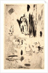 Plate of Sketches (La Plancheaux Croquis), ca. 1848 by Jean-François Millet