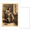 Woman Sewing (La Couseuse), ca. 1855-1856 by Jean-François Millet