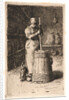 The Churner (La Baratteuse), ca. 1855-1858 by Jean-François Millet