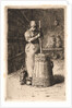The Churner (La Baratteuse), ca. 1855-1858 by Jean-François Millet