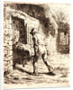 Peasant with a Wheelbarrow (Le Paysan Rentrant du Fermier), ca. 1857-1858 by Jean-François Millet