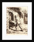 Peasant with a Wheelbarrow (Le Paysan Rentrant du Fermier), ca. 1857-1858 by Jean-François Millet