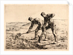 The Diggers (Les Bêcheurs), ca. 1856 by Jean-François Millet
