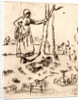Girl Minding Geese (La Gardeuse), 1855-1856 by Jean-François Millet