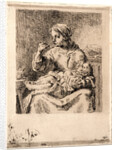 Woman Feeding Her Child (La Bouillie), 1861 by Jean-François Millet