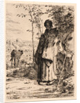 Shepherdess Knitting (La Grande Bergère), 1862 by Jean-François Millet