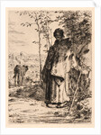 Shepherdess Knitting (La Grande Bergère), 1862 by Jean-François Millet