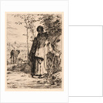 Shepherdess Knitting (La Grande Bergère), 1862 by Jean-François Millet