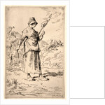 The Spinner (La Fileuse Auvergnate), 1868-1869 by Jean-François Millet