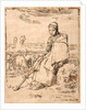 Seated Shepherdess (La grande Bergère assise) by Jean-Baptiste Millet