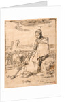 Seated Shepherdess (La grande Bergère assise) by Jean-Baptiste Millet