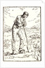 Digger Leaning on His Spade (Becheur au repos), 1874 by Pierre Millet