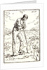 Digger Leaning on His Spade (Becheur au repos), 1874 by Pierre Millet