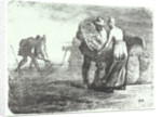 Potato Gatherers, 19th century (published 1920s) by Jean-François Millet