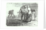 Potato Gatherers, 19th century (published 1920s) by Jean-François Millet