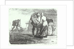 Potato Gatherers, 19th century (published 1920s) by Jean-François Millet