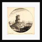 Le Petit Port de Mer à la Grosse Tour Ronde, 17th century by Michel Montagne