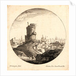 Le Petit Port de Mer à la Grosse Tour Ronde, 17th century by Michel Montagne