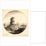 Le Petit Port de Mer à la Grosse Tour Ronde, 17th century by Michel Montagne